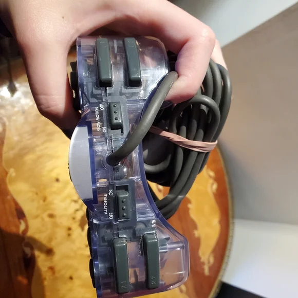 Playstation One Program Pad Clear Controller - Picture 7 of 7